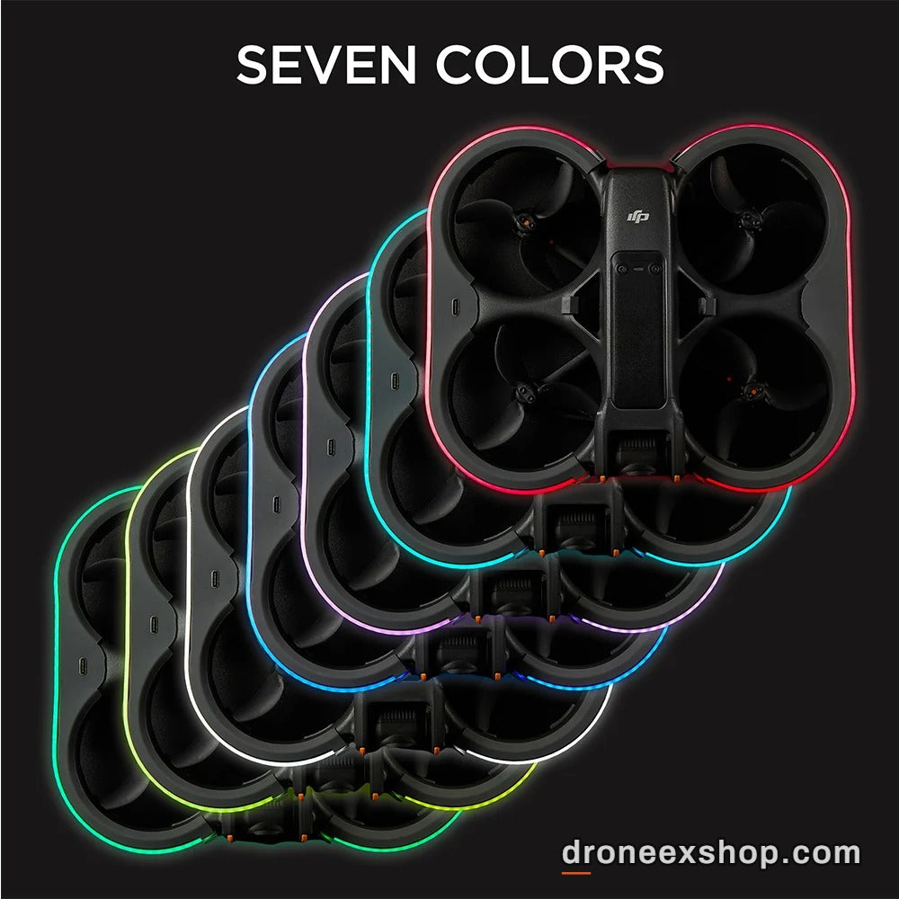 VIFLY LED guards for DJI Avata 2 in seven colours