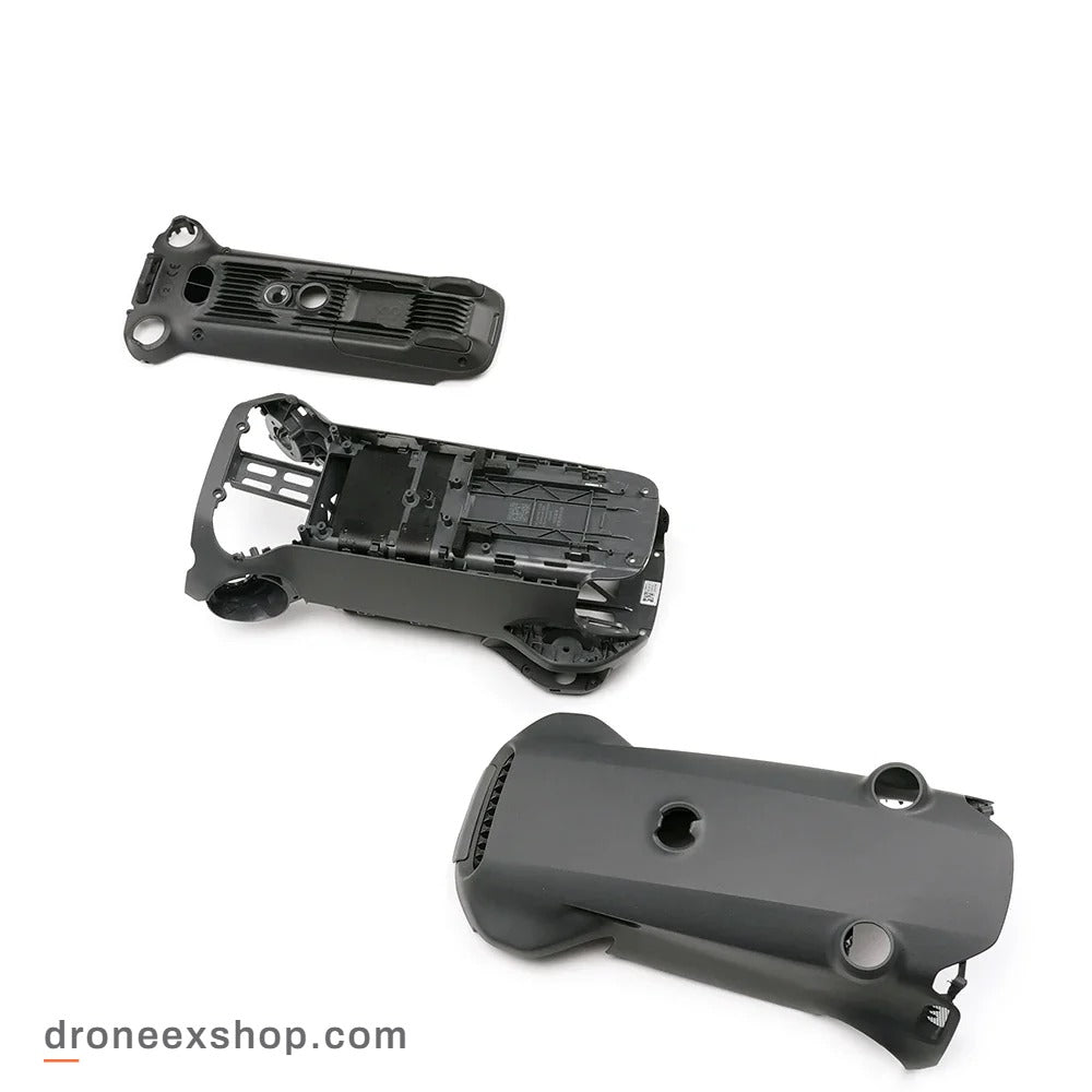 DJI Mavic 4 Pro body shell parts laid out