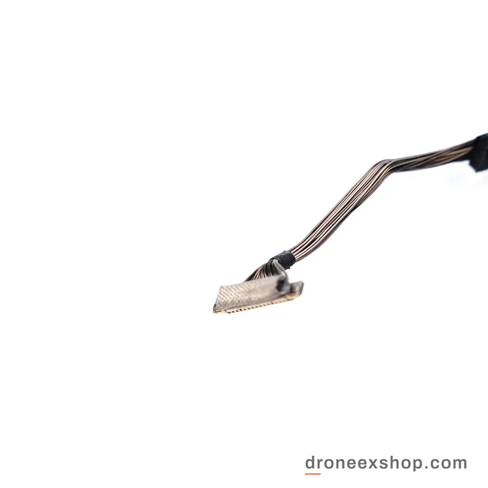 Gimbal signal cable ribbon end, close-up