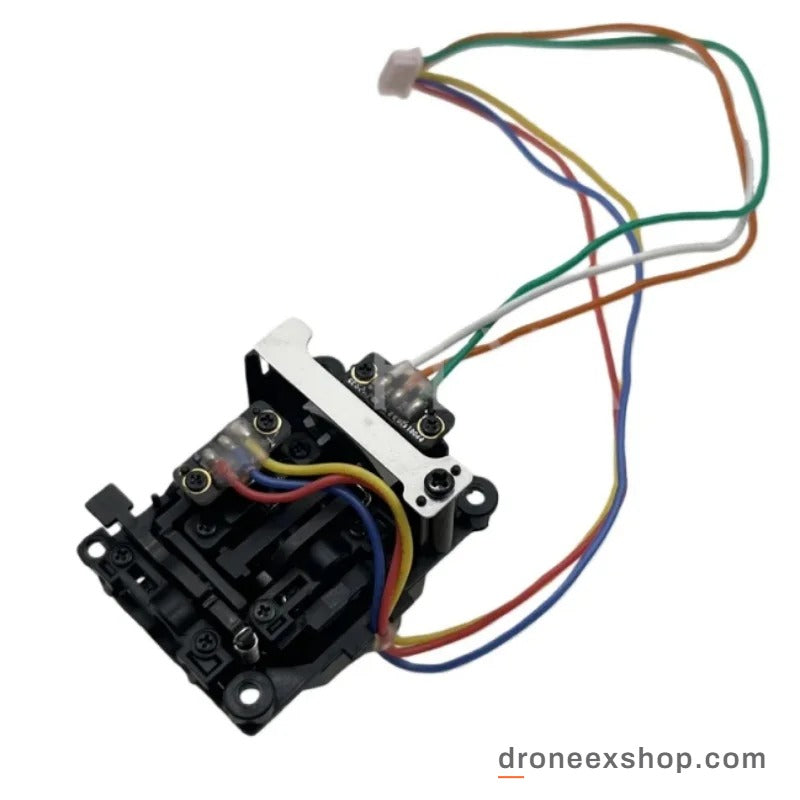 DJI RC Pro controller joystick module, underside view with cable
