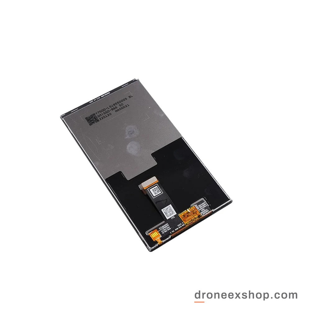 Back of the DJI RC display screen with flex cable