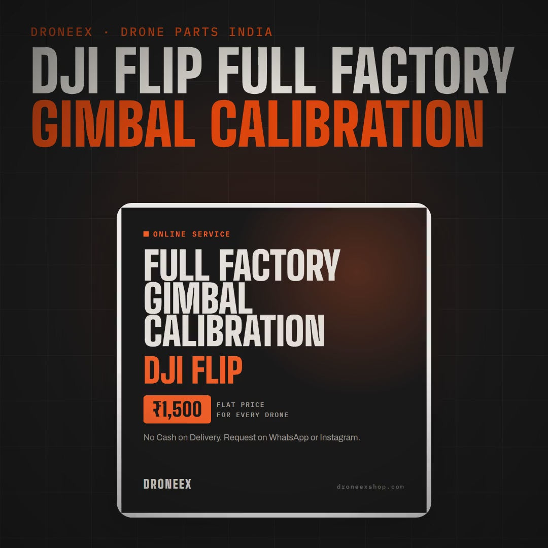 DJI Flip Full Factory Gimbal Calibration - DRONEEX product video (square)
