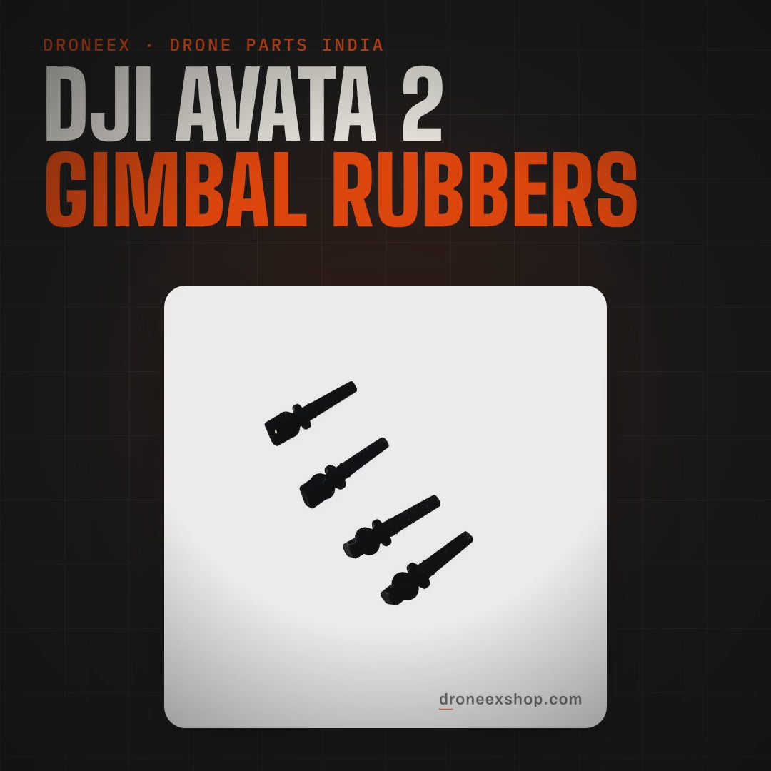 DJI Avata 2 Gimbal Rubbers - DRONEEX product video (square)
