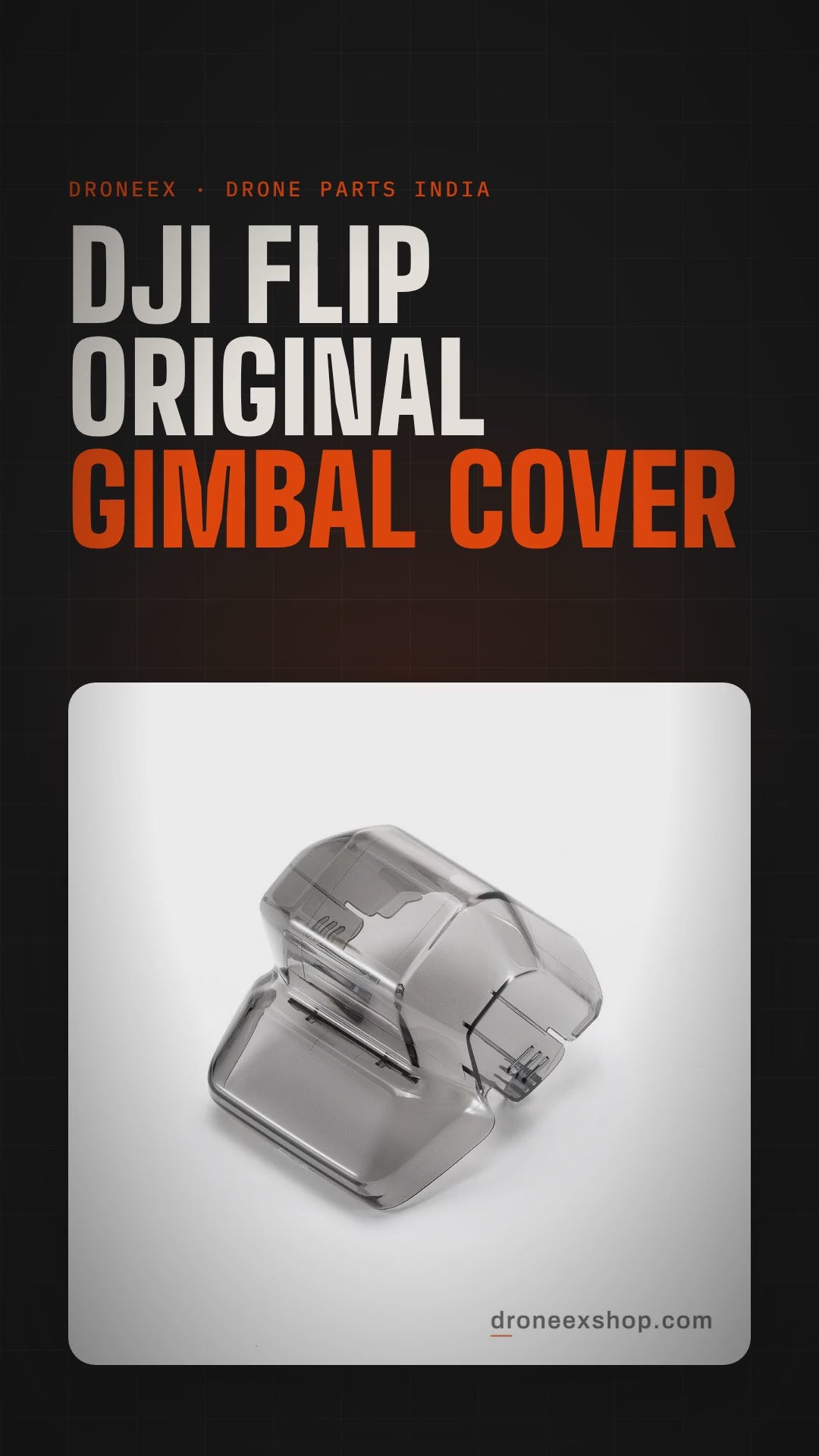 DJI Flip Original Gimbal Cover - DRONEEX product video