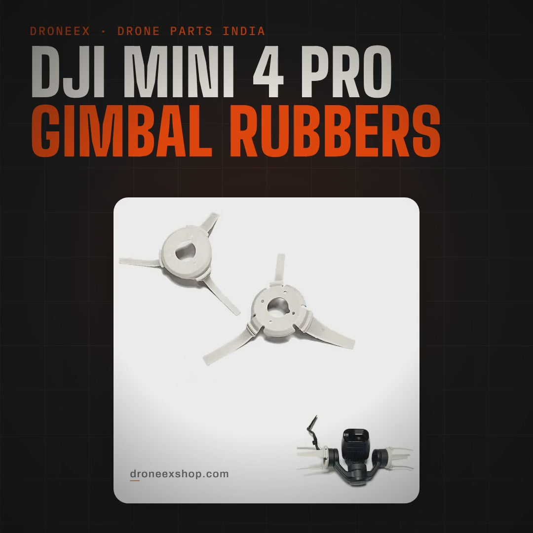 DJI Mini 4 Pro Gimbal Rubbers - DRONEEX product video (square)