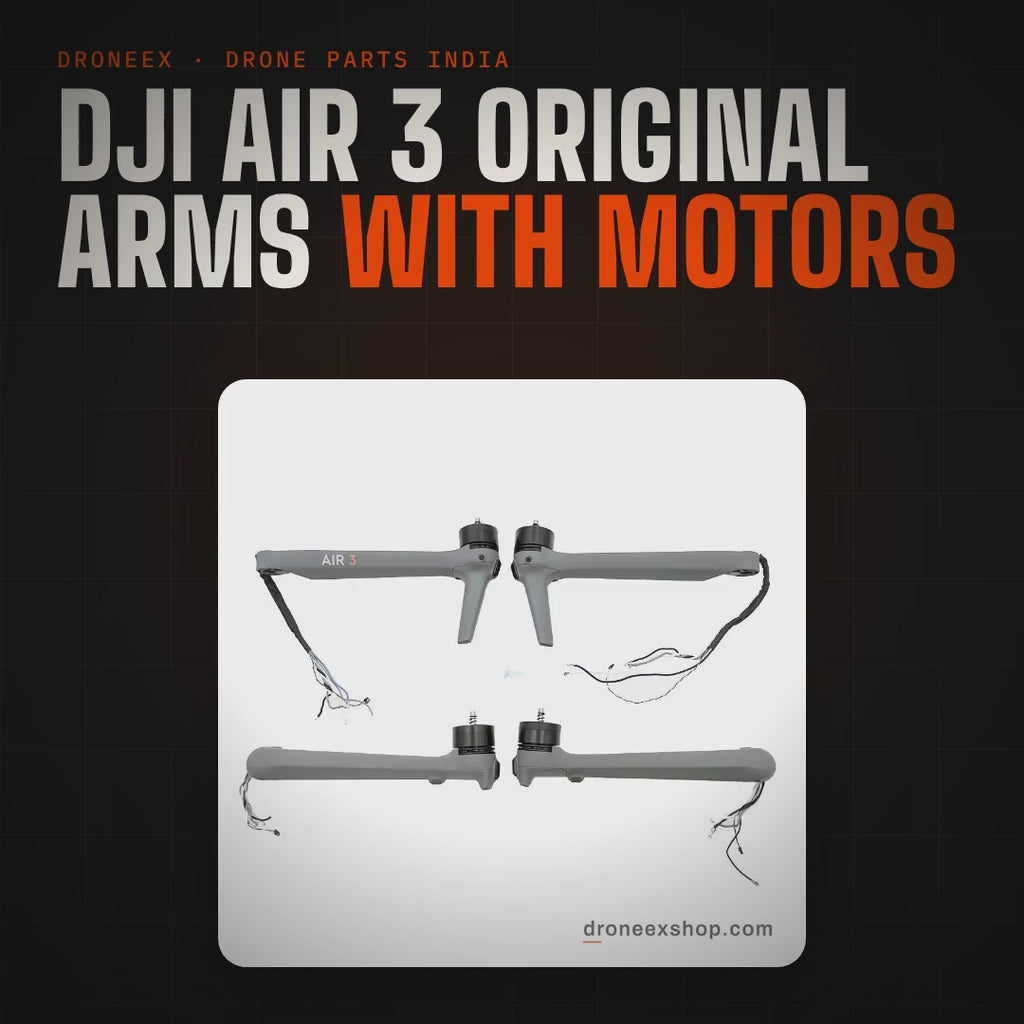 DJI Air 3 Original Arms With Motors - DRONEEX product video (square)