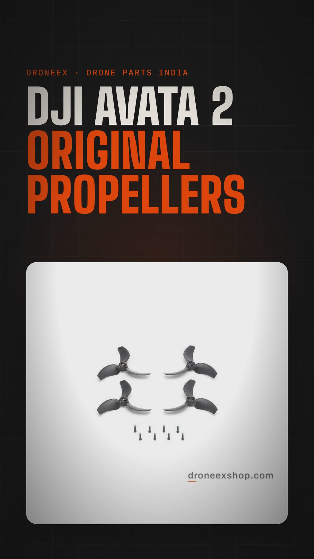 DJI Avata 2 Original Propellers - DRONEEX product video