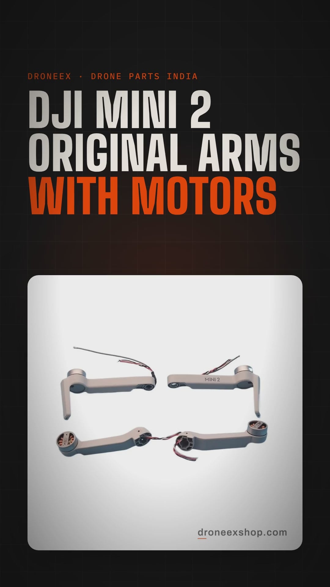 DJI Mini 2 Original Arms With Motors - DRONEEX product video