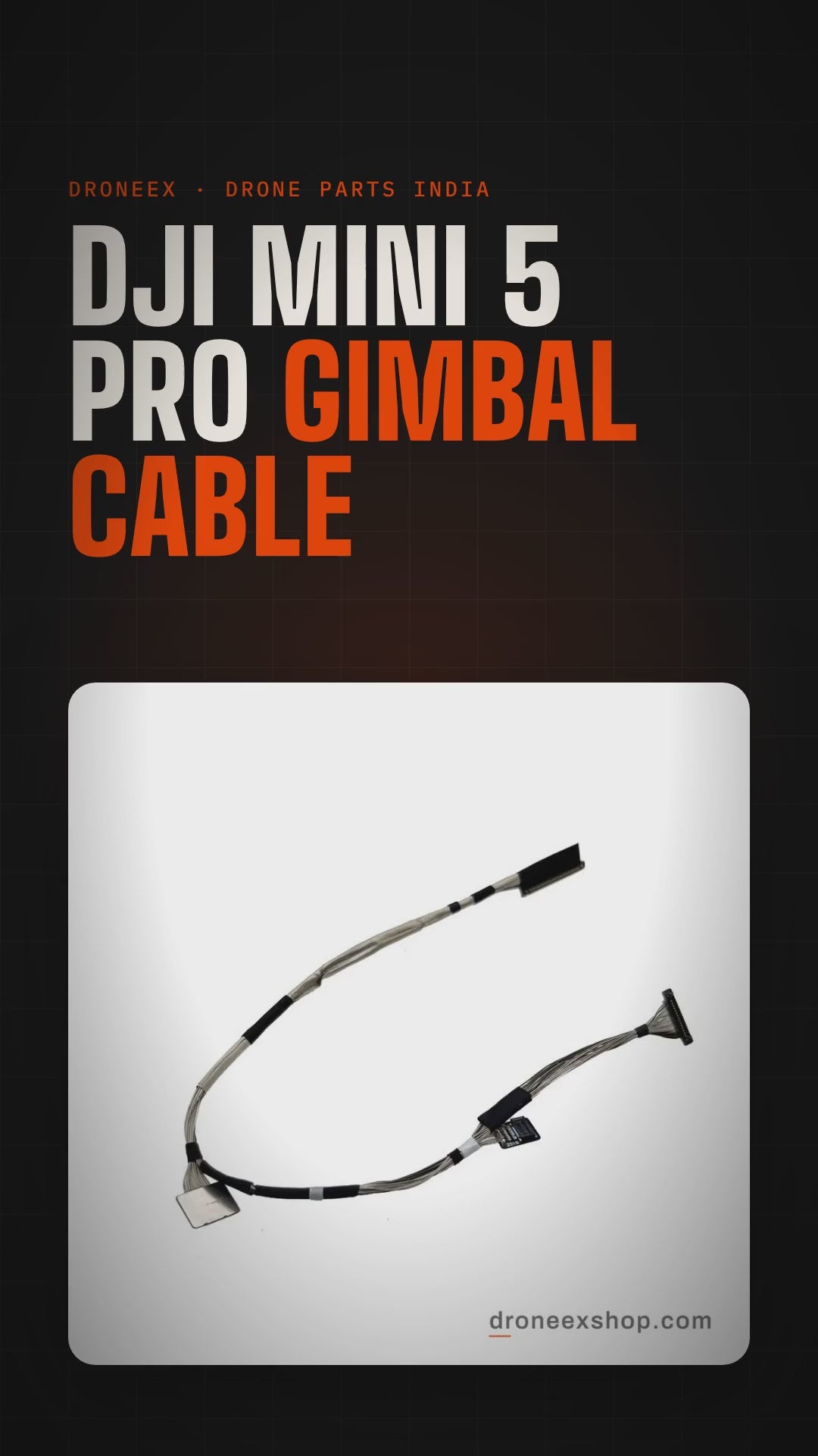 DJI Mini 5 Pro Gimbal Cable - DRONEEX product video