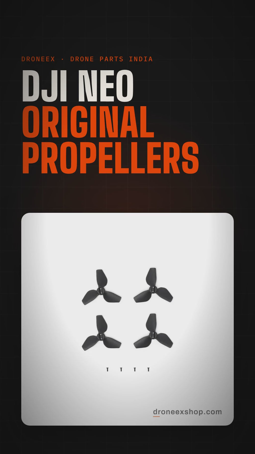 DJI Neo Original Propellers - DRONEEX product video