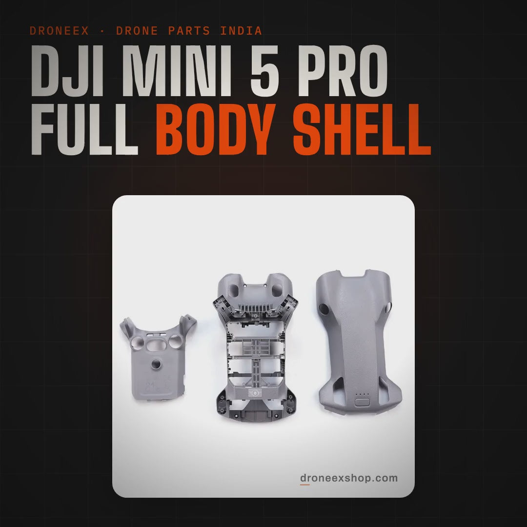 DJI Mini 5 Pro Full Body Shell - DRONEEX product video (square)