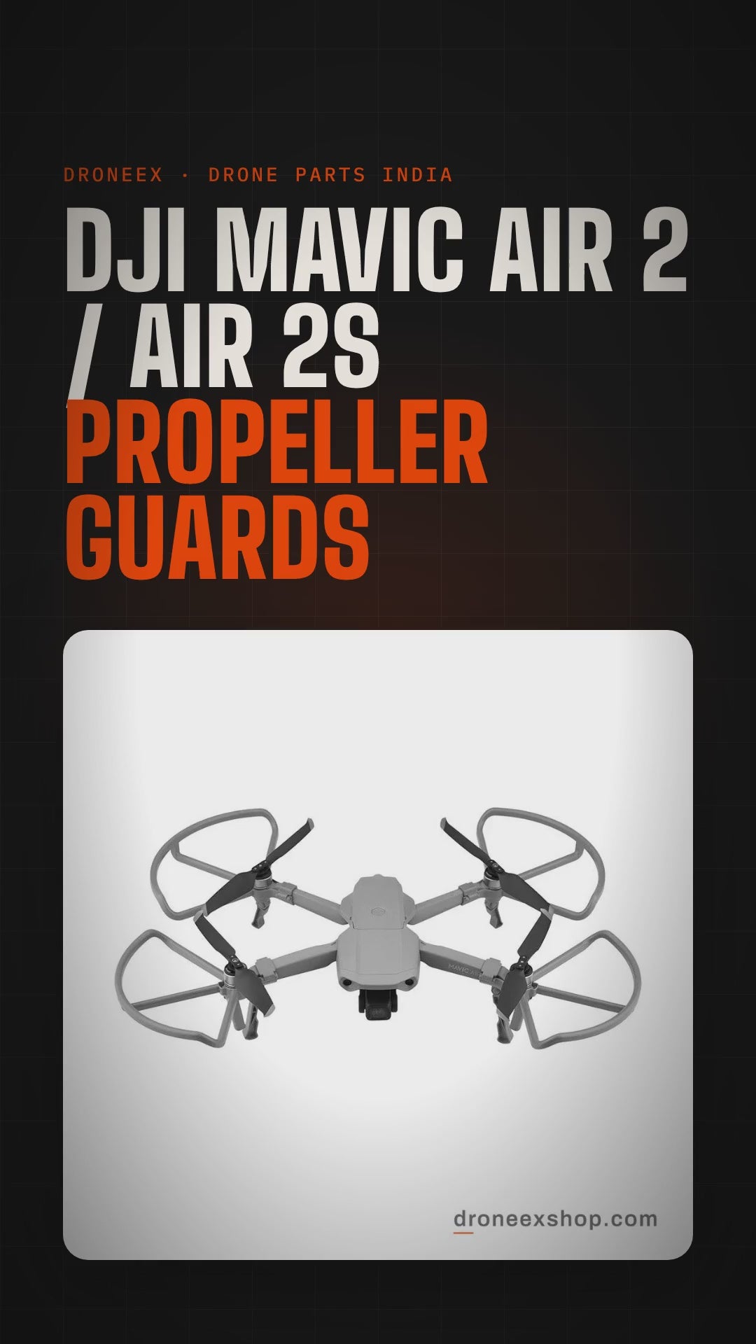 DJI Mavic Air 2 / Air 2S Propeller Guards - DRONEEX product video