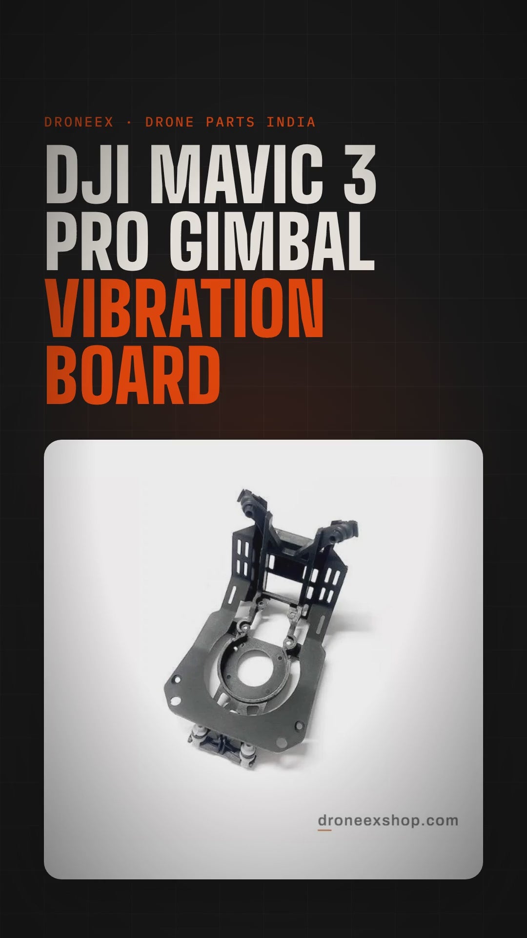 DJI Mavic 3 Pro Gimbal Vibration Board - DRONEEX product video