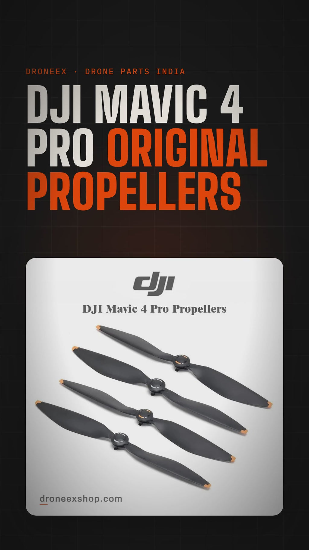 DJI Mavic 4 Pro Original Propellers - DRONEEX product video