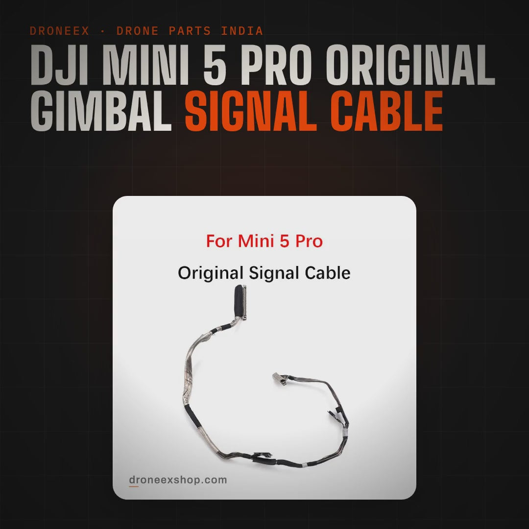 DJI Mini 5 Pro Original Gimbal Signal Cable - DRONEEX product video (square)