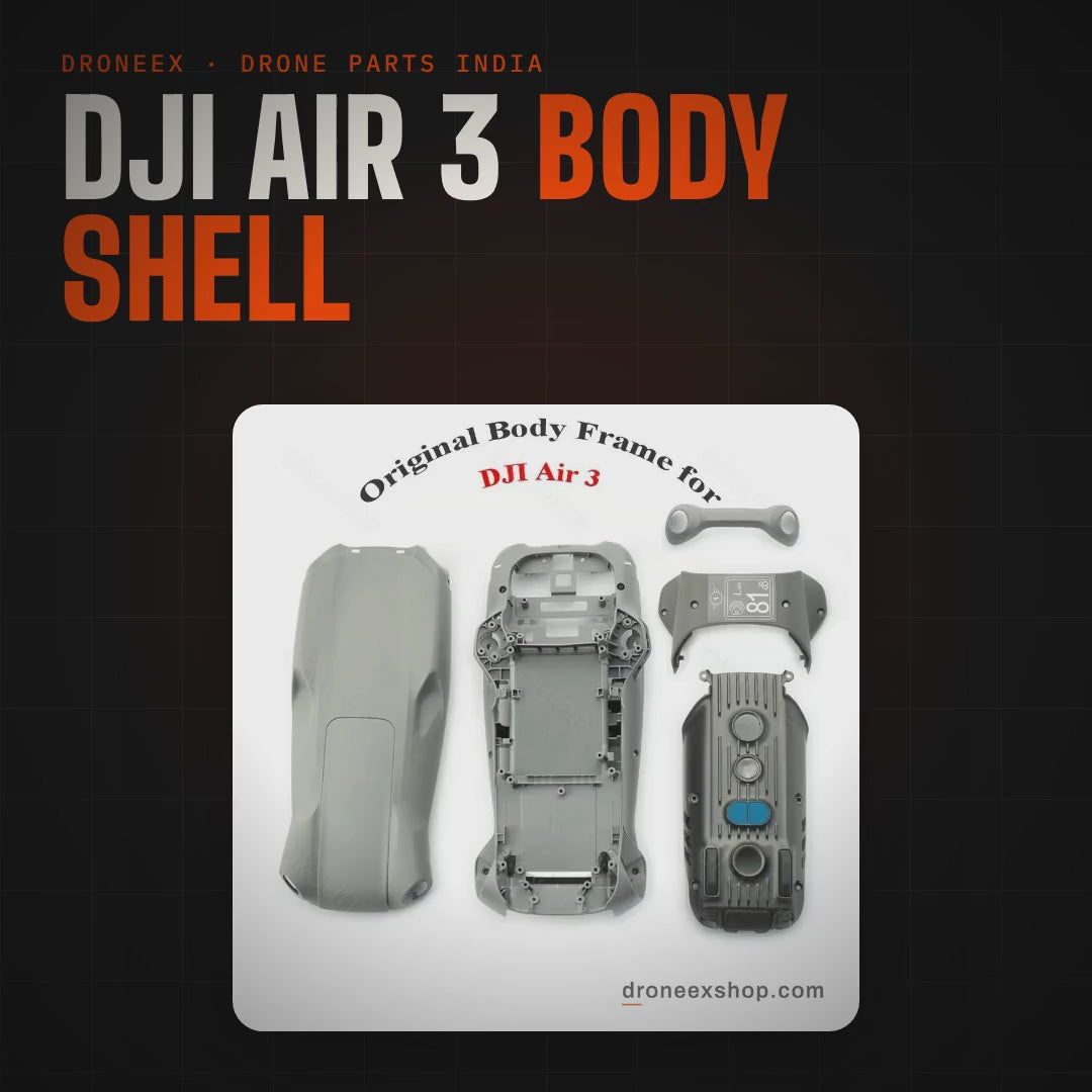 DJI Air 3 Body Shell - DRONEEX product video (square)