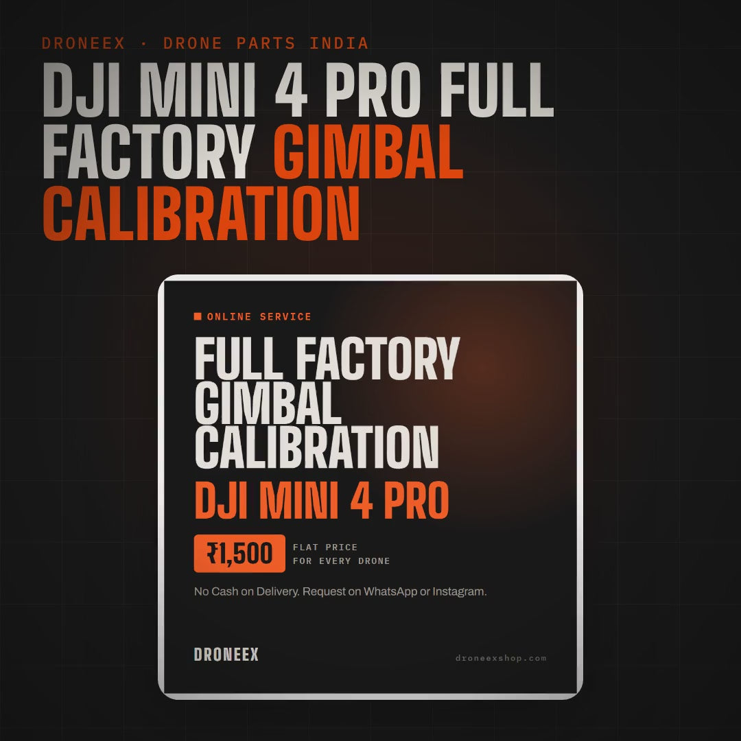 DJI Mini 4 Pro Full Factory Gimbal Calibration - DRONEEX product video (square)