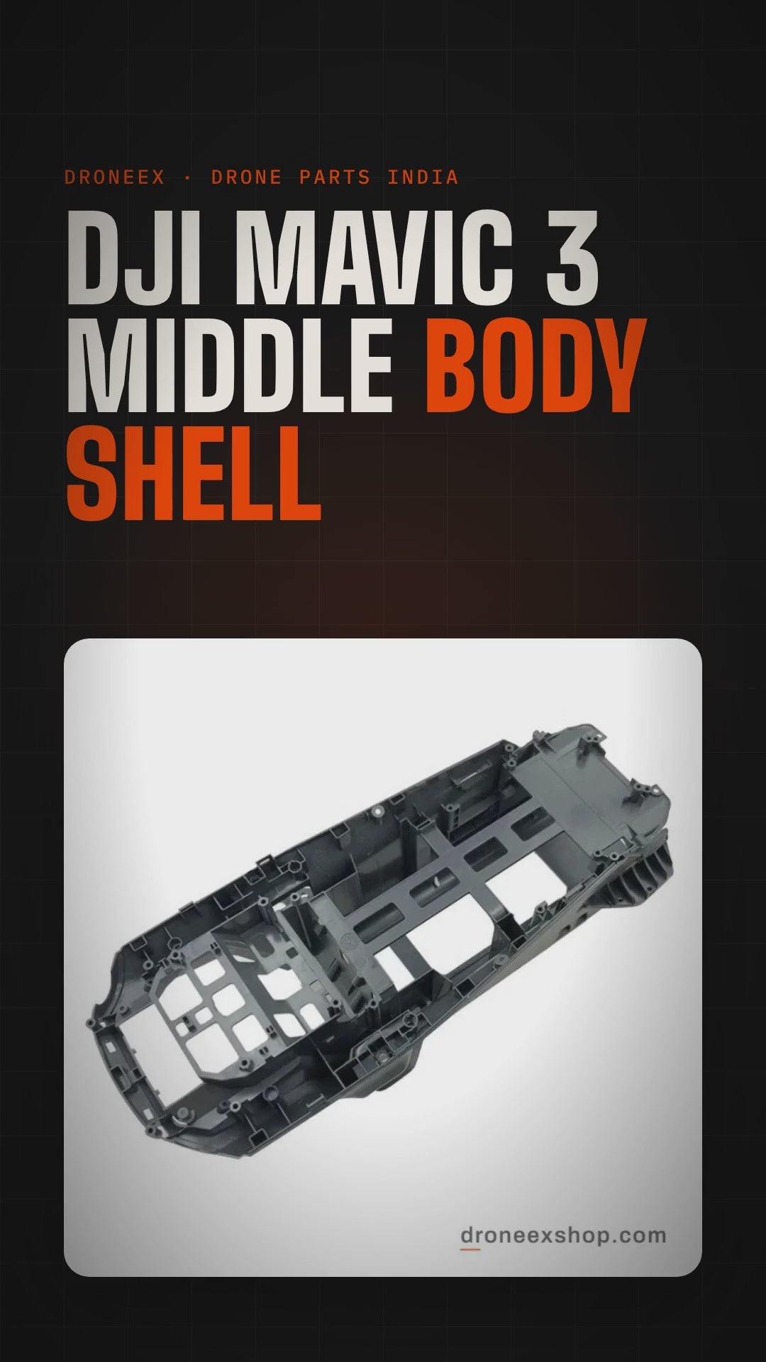 DJI Mavic 3 Middle Body Shell - DRONEEX product video