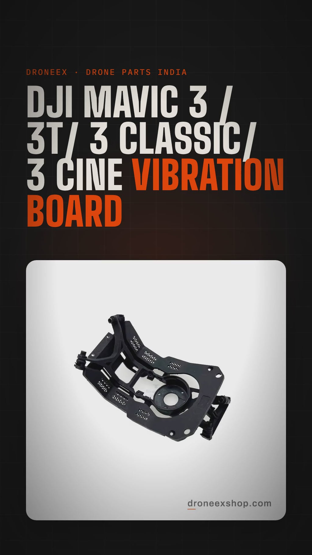 DJI Mavic 3 / 3T/ 3 Classic/ 3 Cine Vibration Board - DRONEEX product video