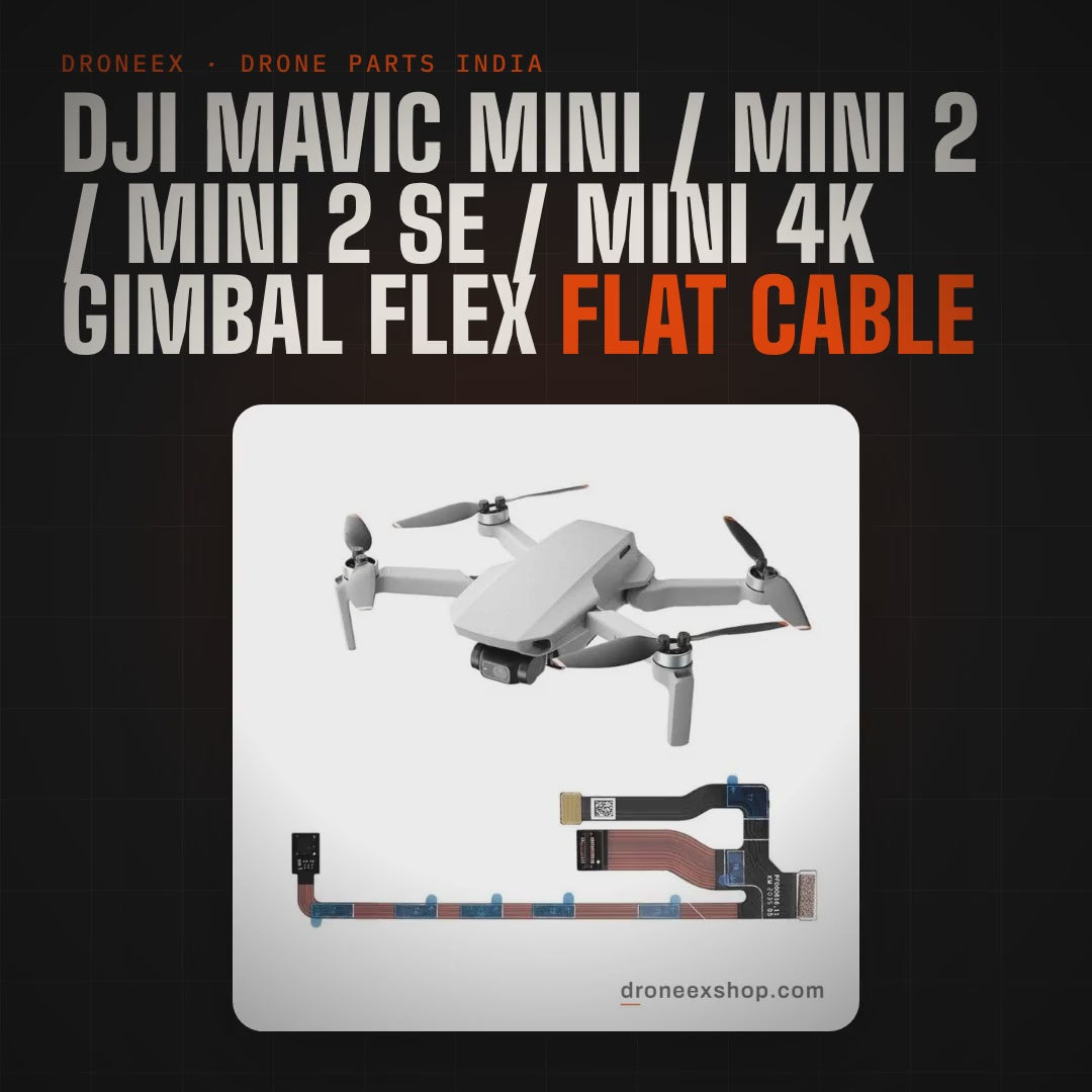 DJI Mavic Mini / Mini 2 / Mini 2 SE / Mini 4K Gimbal Flex Flat Cable - DRONEEX product video (square)