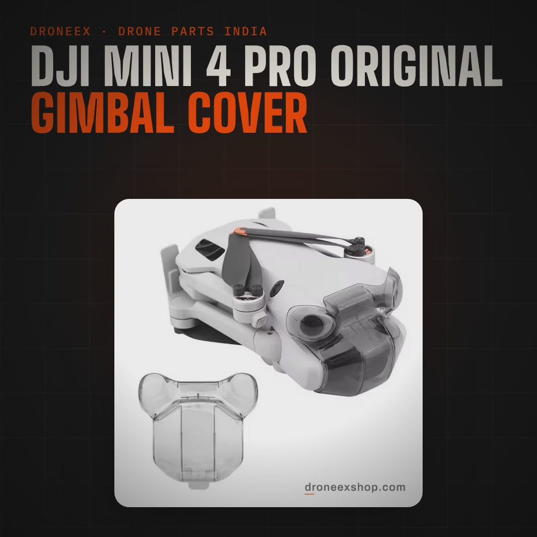 DJI Mini 4 Pro Original Gimbal Cover - DRONEEX product video (square)