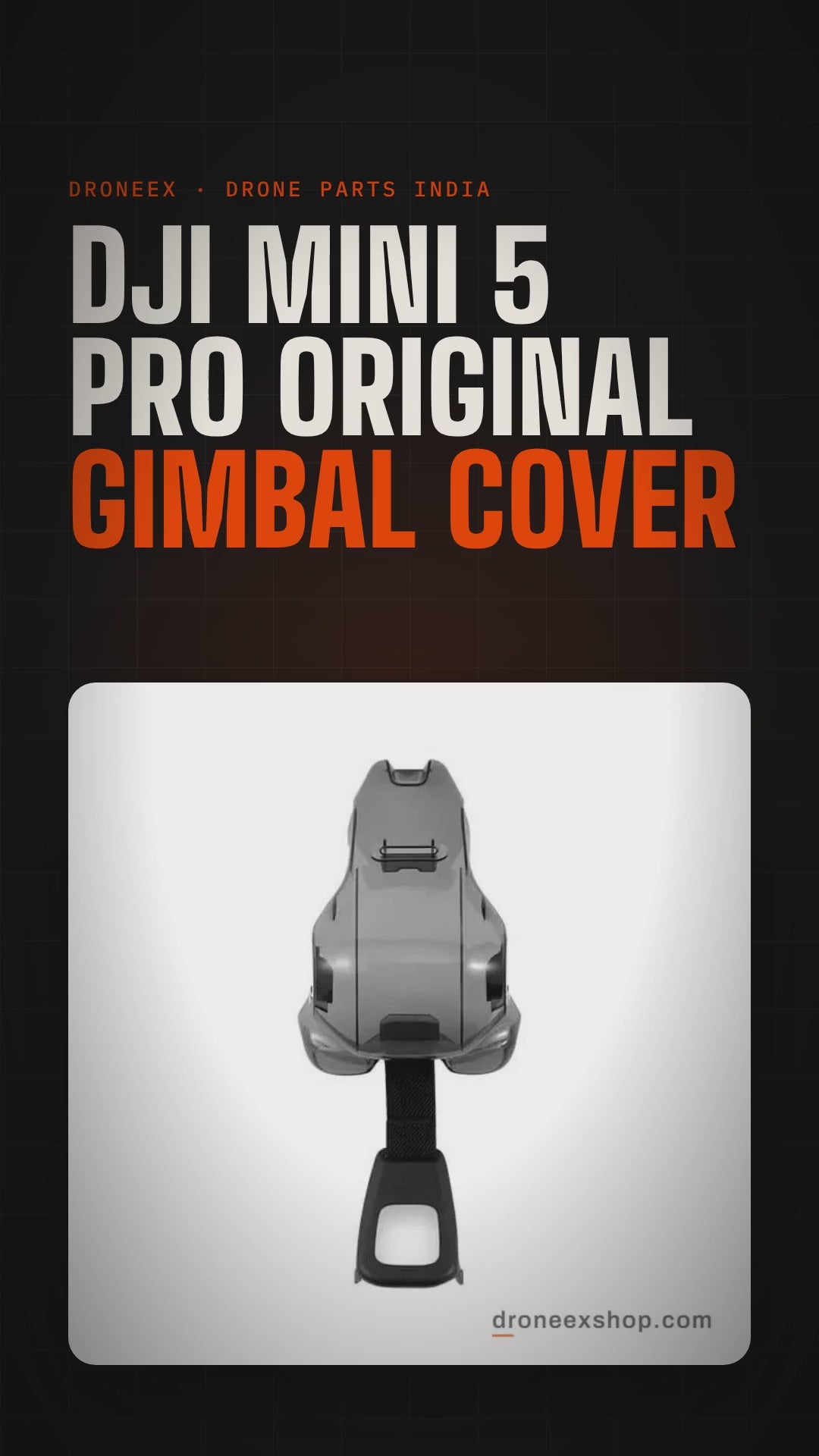 DJI Mini 5 Pro Original Gimbal Cover - DRONEEX product video