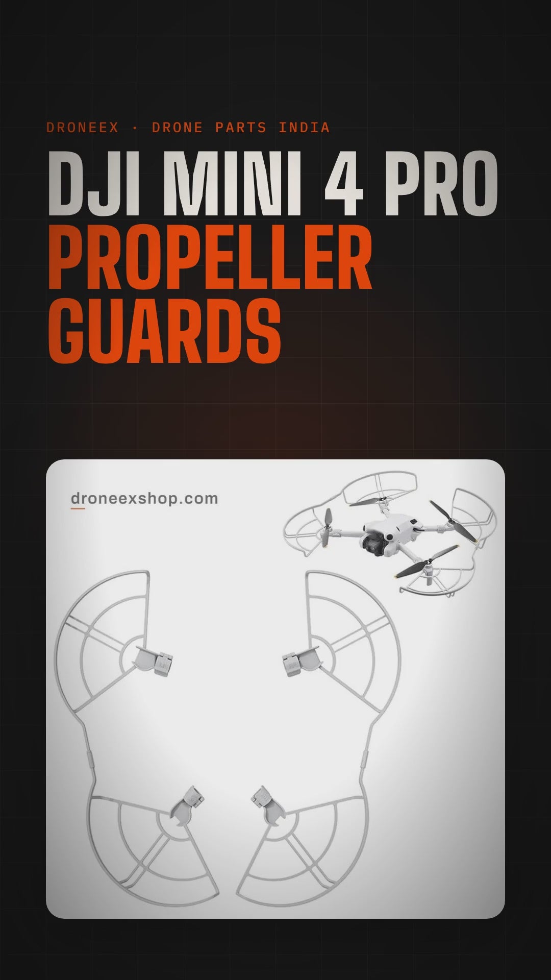 DJI Mini 4 Pro Propeller Guards - DRONEEX product video