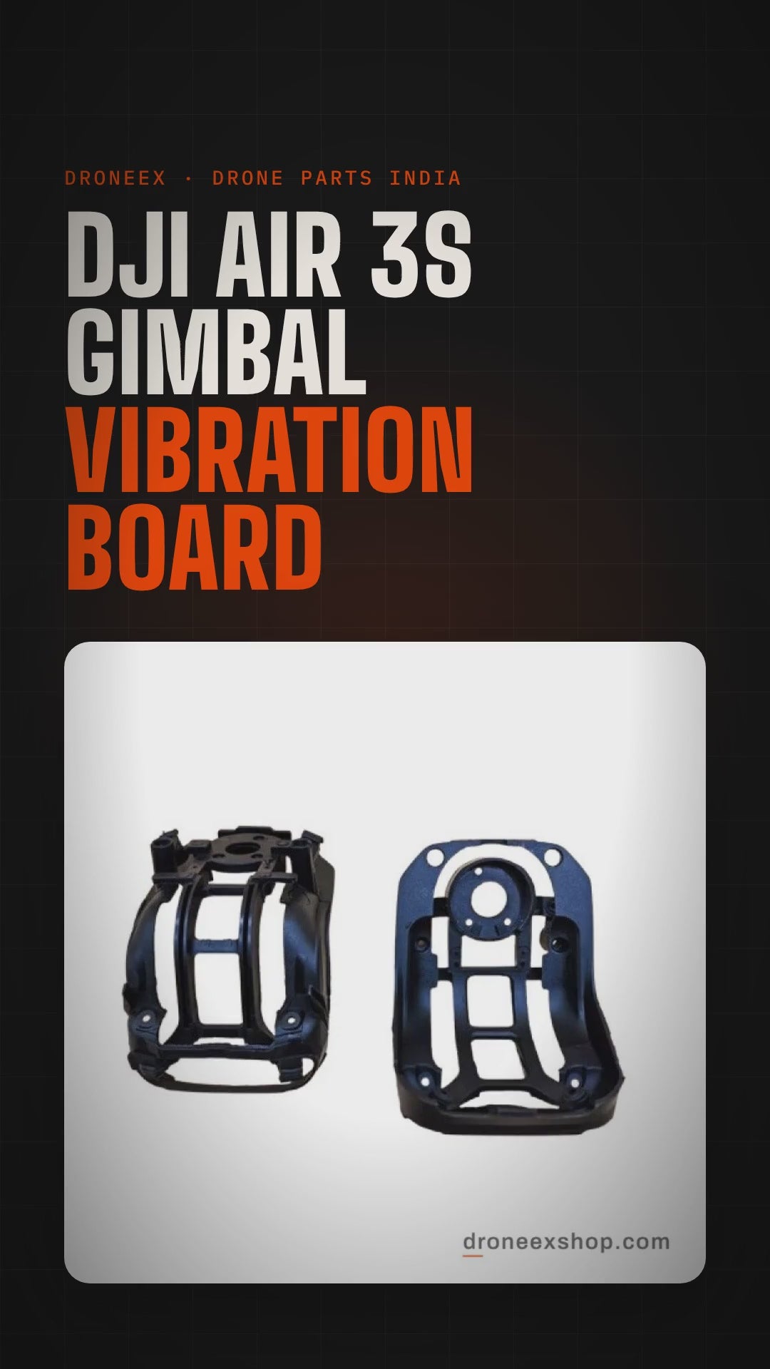 DJI Air 3S Gimbal Vibration Board - DRONEEX product video