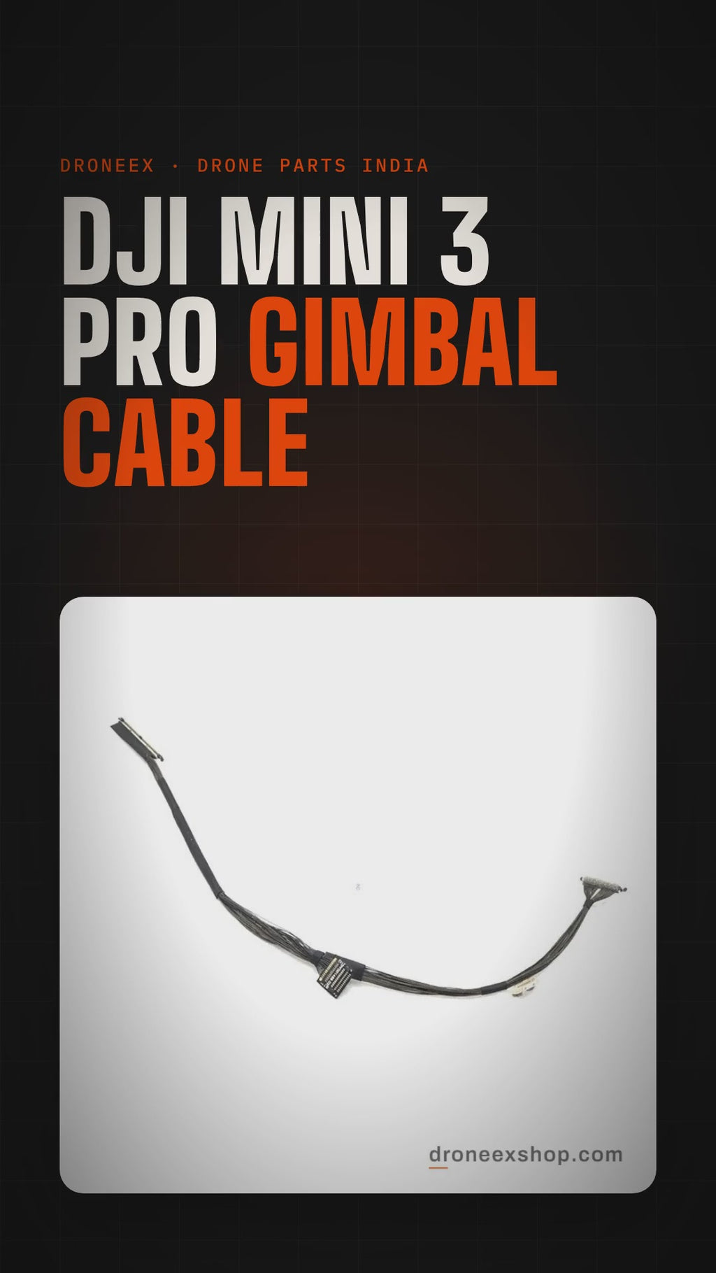 DJI Mini 3 Pro Gimbal Cable - DRONEEX product video