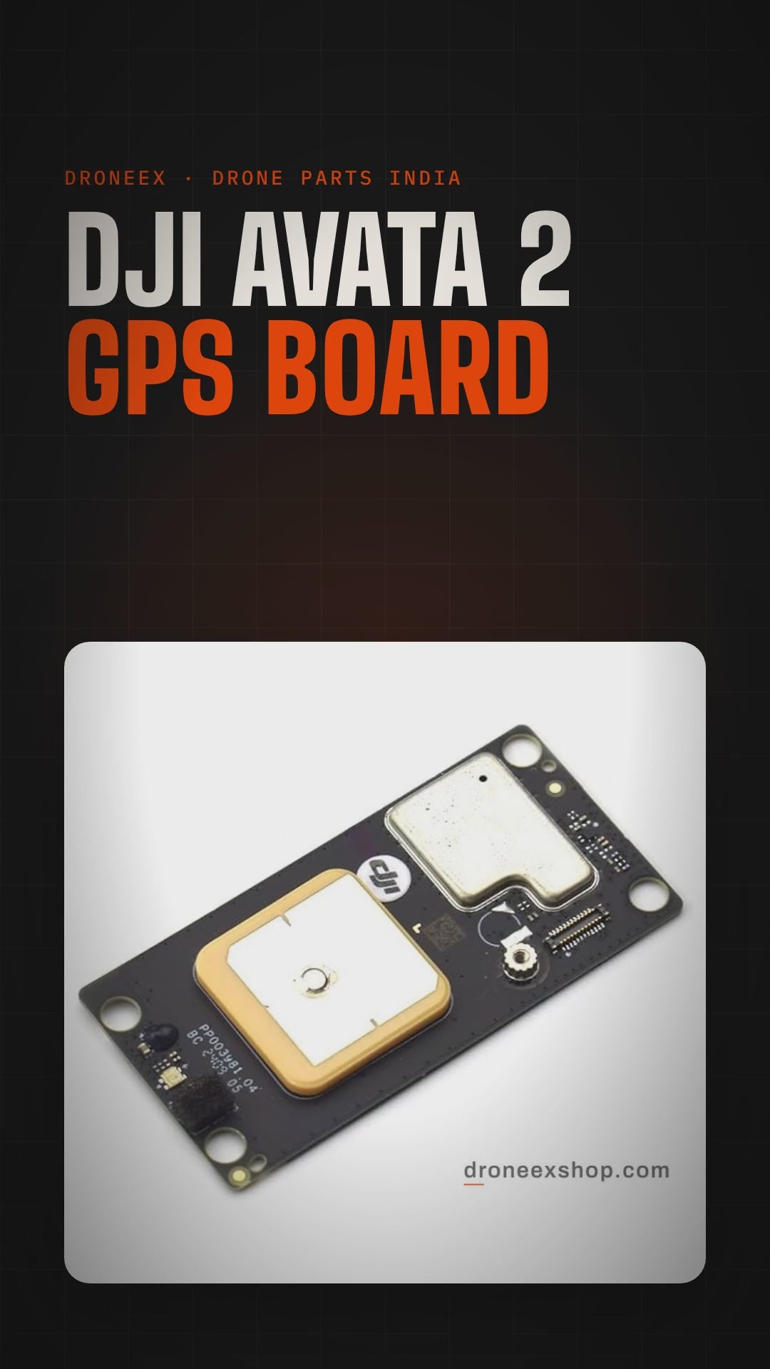 DJI Avata 2 GPS Board - DRONEEX product video