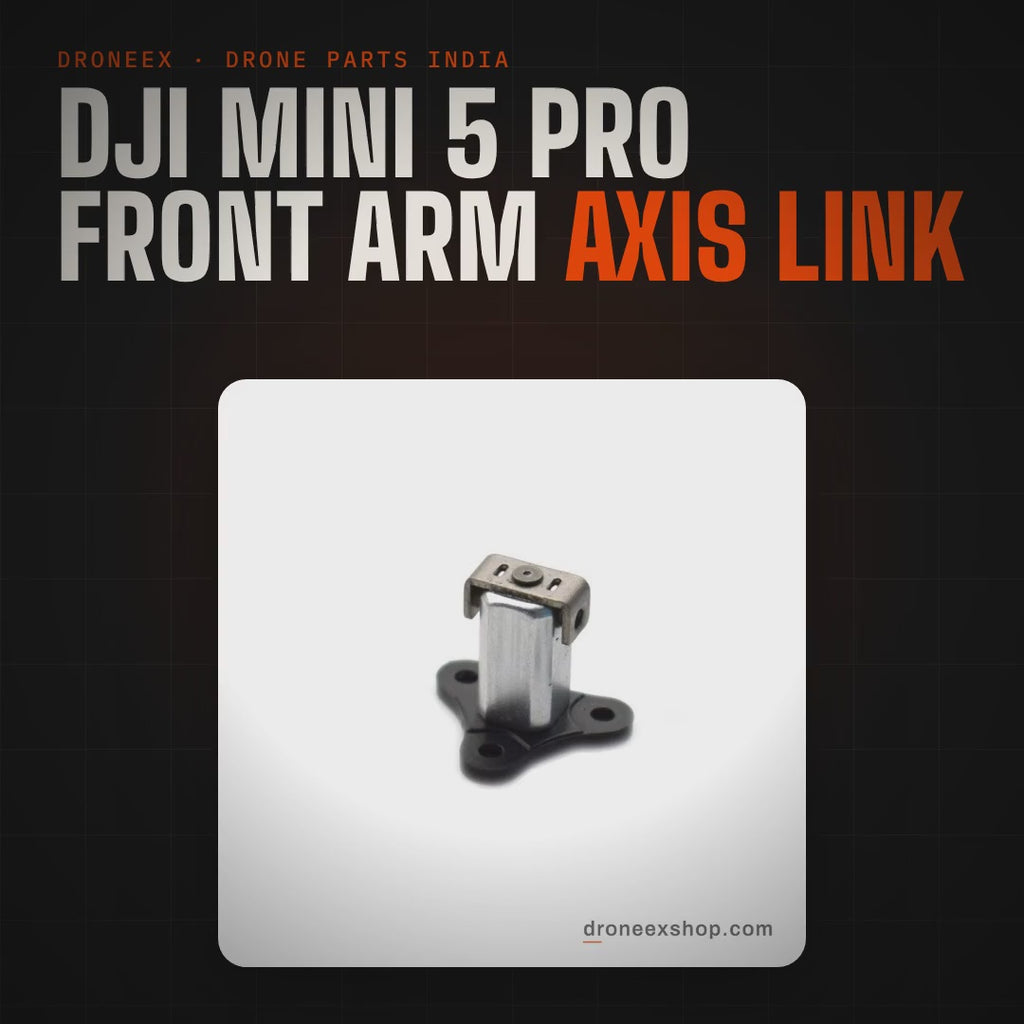 DJI Mini 5 Pro Front Arm Axis Link - DRONEEX product video (square)