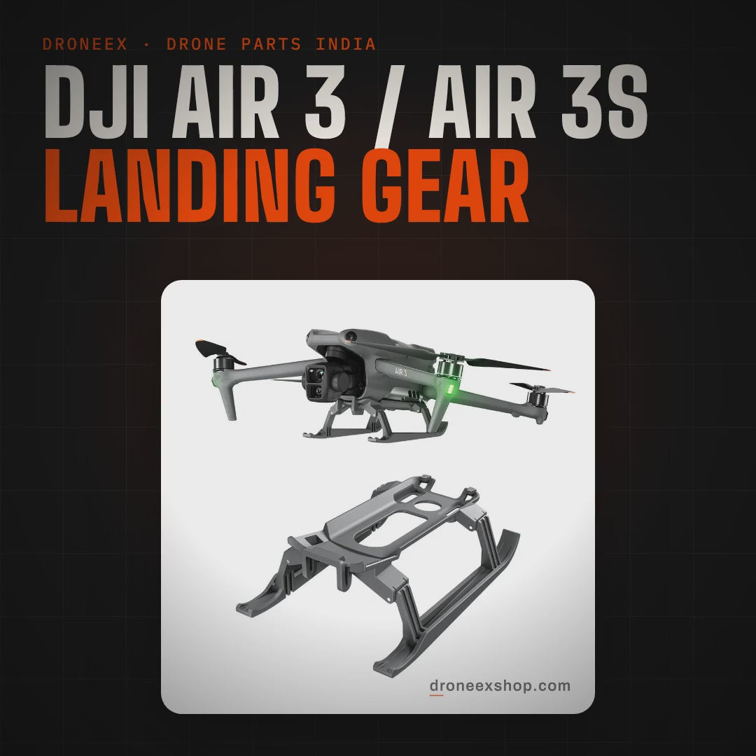 DJI Air 3 / Air 3S Landing Gear - DRONEEX product video (square)