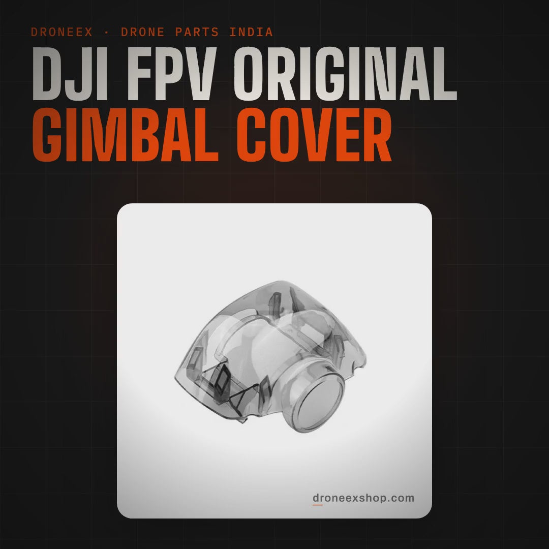 DJI FPV Original Gimbal Cover - DRONEEX product video (square)