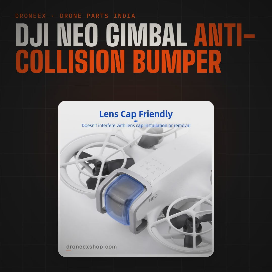 DJI Neo Gimbal Anti-Collision Bumper - DRONEEX product video (square)