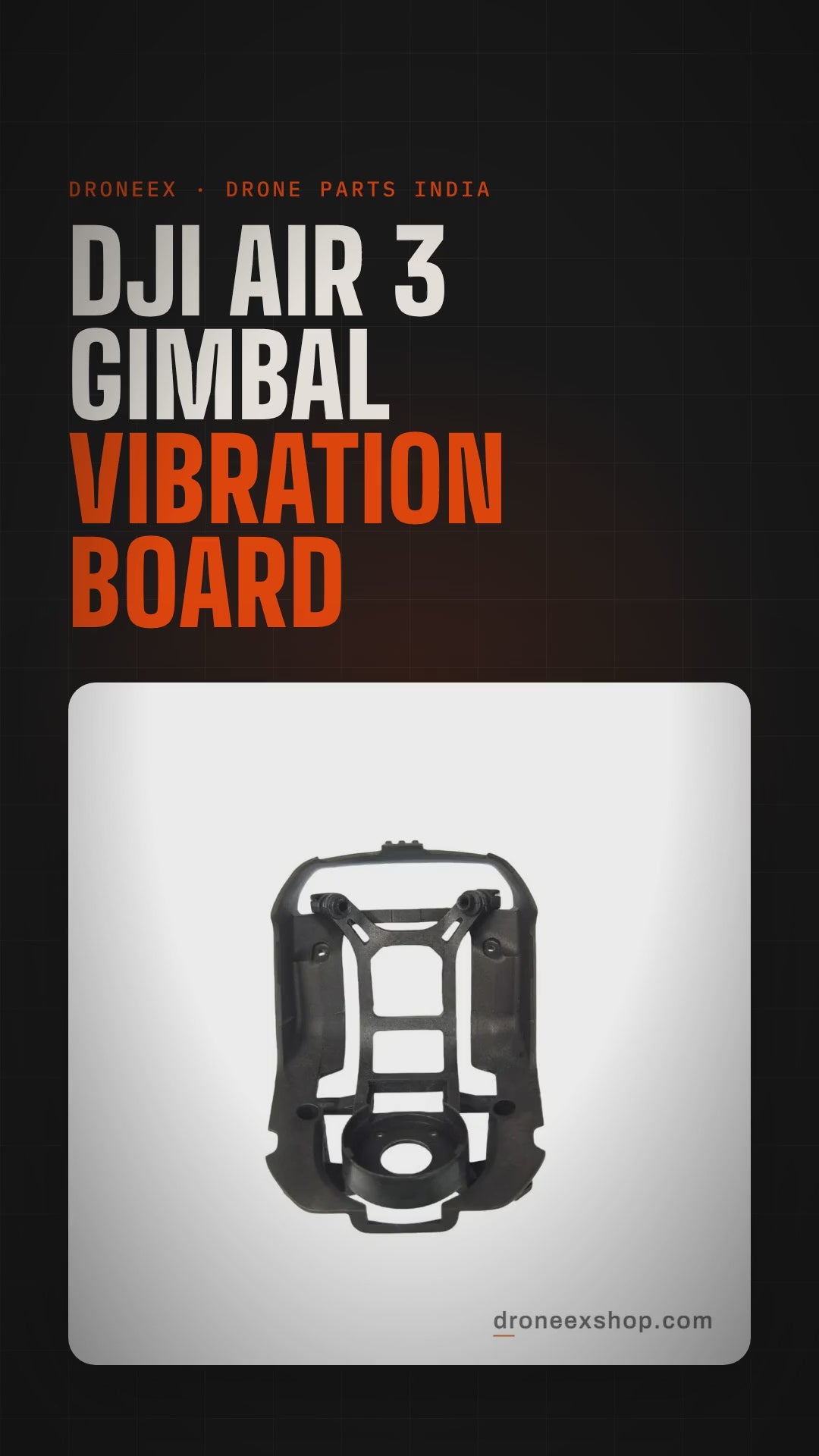 DJI Air 3 Gimbal Vibration Board - DRONEEX product video