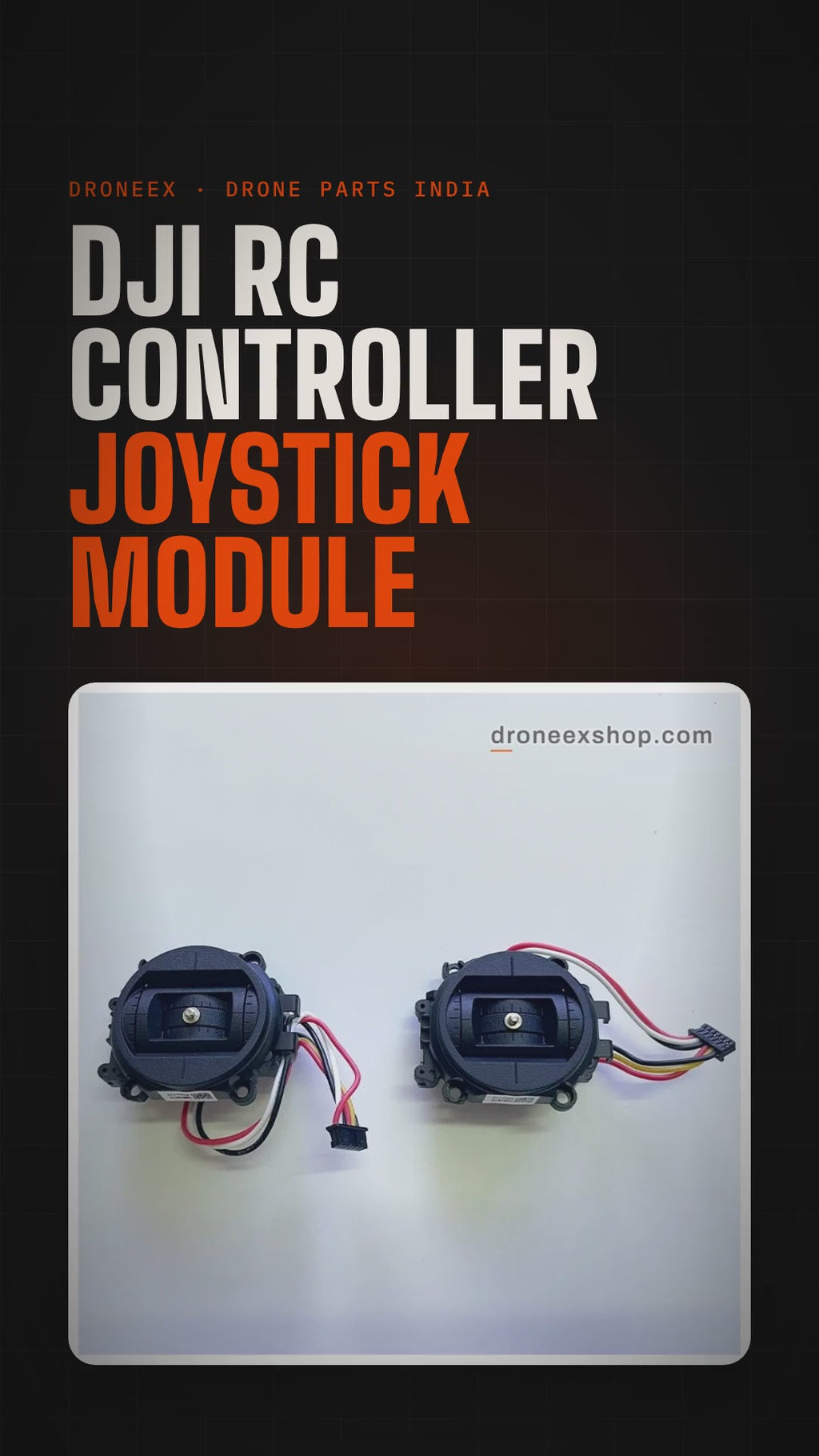 DJI RC Controller Joystick Module - DRONEEX product video