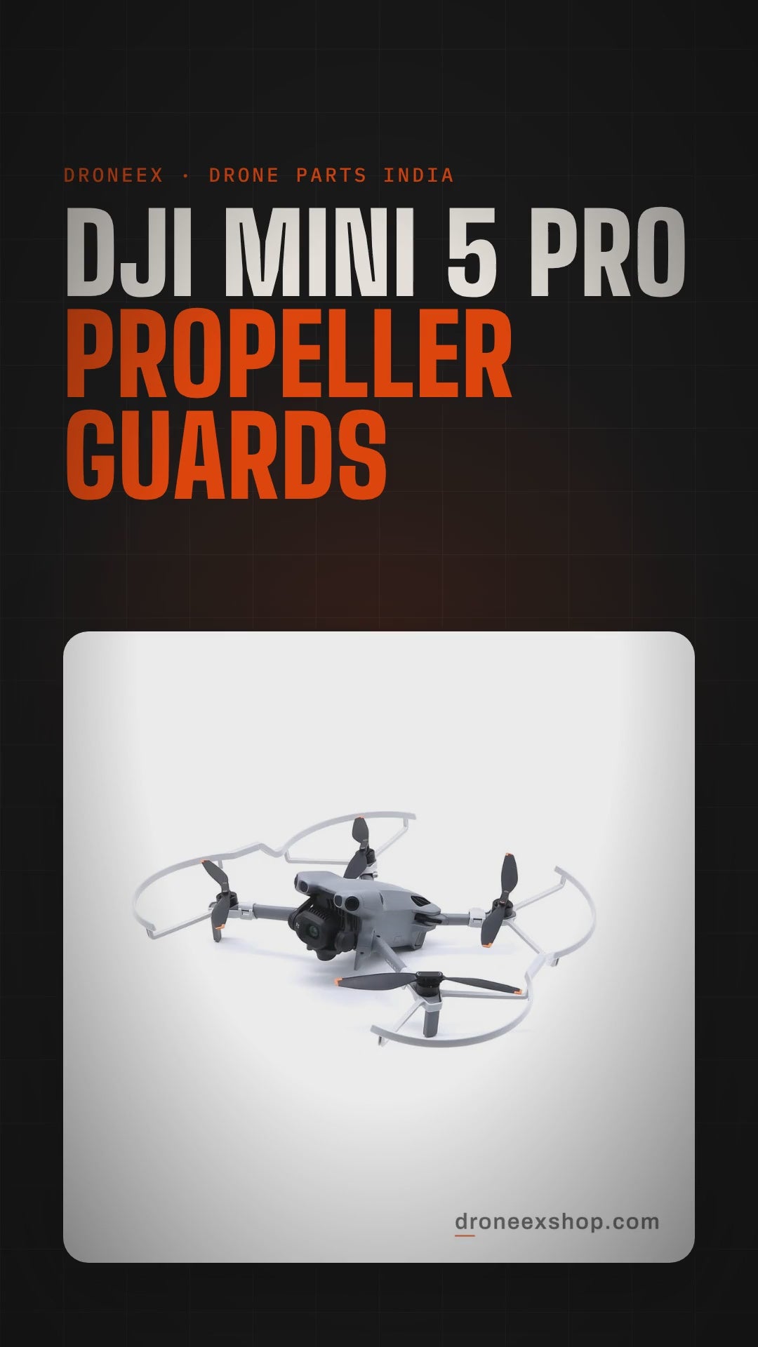 DJI Mini 5 Pro Propeller Guards - DRONEEX product video