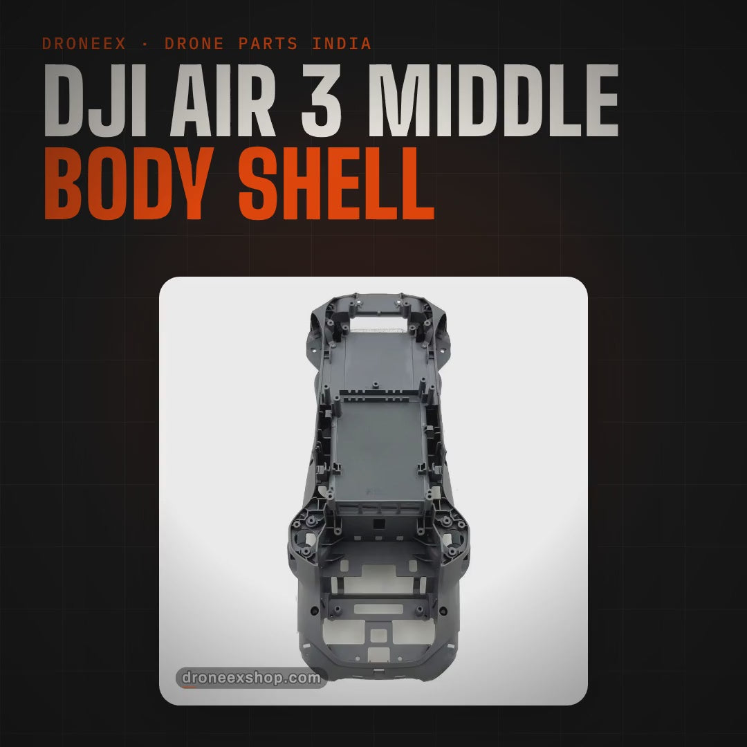 DJI Air 3 Middle Body Shell - DRONEEX product video (square)